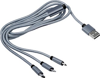 Nylon charging cable