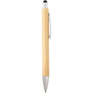 Oblys bamboo ballpoint pen and mechanical pencil set, natural