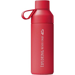 Ocean Bottle 500 ml vacuum insulated water bottle, red