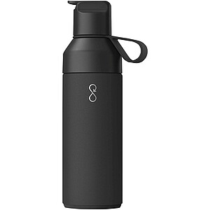 Ocean Bottle GO 500 ml vacuum insulated water bottle, obsidian black