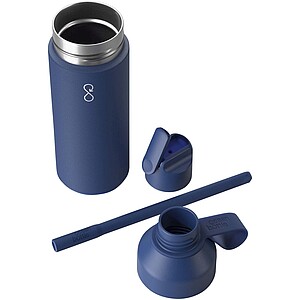Ocean Bottle GO 500 ml vacuum insulated water bottle, ocean blue