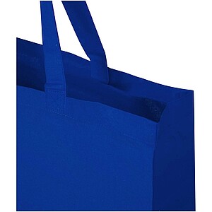 Odessa 220 g/m2 GRS recycled cotton tote bag 40L, royal blue