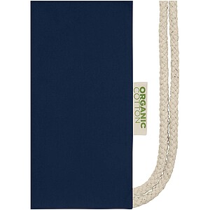 Odisha 140 g/m2 OCS organic drawstring bag 5L, navy