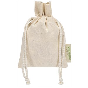 Odisha 140 g/m2 OCS organic gift bag - 15 x 10 cm, natural