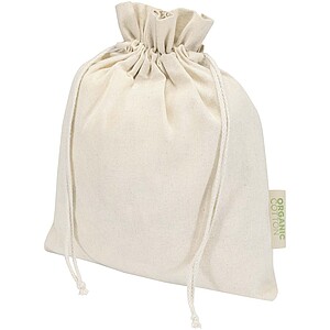Odisha 140 g/m2 OCS organic gift bag - 30 x 25 cm, natural