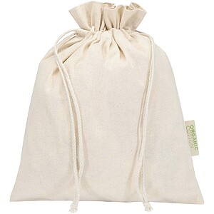 Odisha 140 g/m2 OCS organic gift bag - 30 x 25 cm, natural