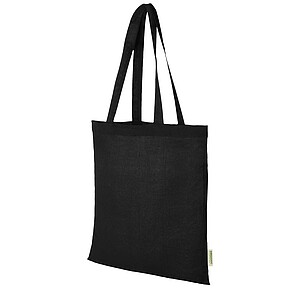 Odisha 140 g/m2 OCS organic tote bag 7L, black