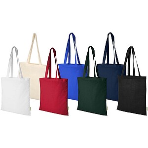 Odisha 140 g/m2 OCS organic tote bag 7L, dark green