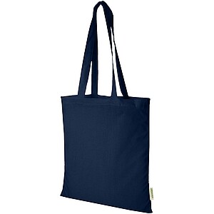 Odisha 140 g/m2 OCS organic tote bag 7L, navy