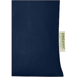 Odisha 140 g/m2 OCS organic tote bag 7L, navy