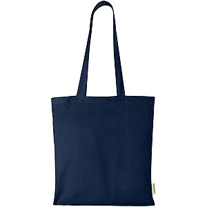 Odisha 140 g/m2 OCS organic tote bag 7L, navy