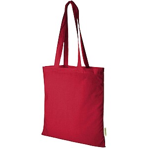 Odisha 140 g/m2 OCS organic tote bag 7L, red