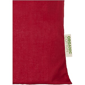 Odisha 140 g/m2 OCS organic tote bag 7L, red