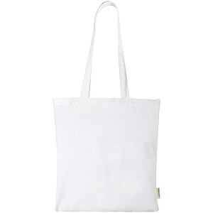 Odisha 140 g/m2 OCS organic tote bag 7L, white