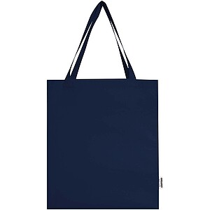 Odisha 180 g/m2 OCS organic full gusset tote bag 14L, navy