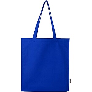 Odisha 180 g/m2 OCS organic full gusset tote bag 14L, royal blue
