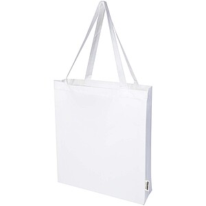 Odisha 180 g/m2 OCS organic full gusset tote bag 14L, white