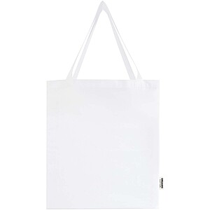 Odisha 180 g/m2 OCS organic full gusset tote bag 14L, white