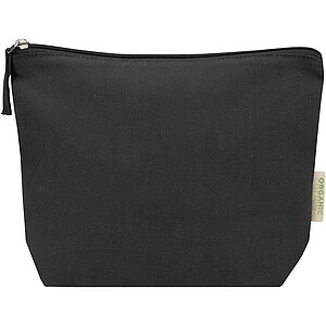 Odisha 180 g/m2 OCS organic toiletry bag 1L, black