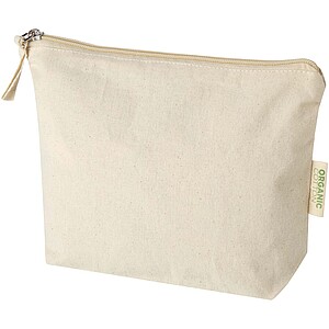 Odisha 180 g/m2 OCS organic toiletry bag 1L, natural