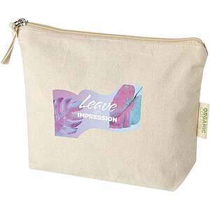 Odisha 180 g/m2 OCS organic toiletry bag 1L, natural