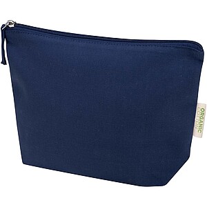 Odisha 180 g/m2 OCS organic toiletry bag 1L, navy