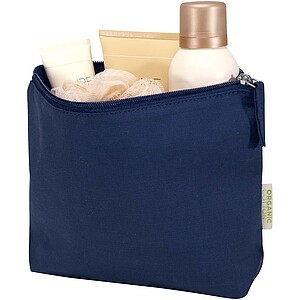 Odisha 180 g/m2 OCS organic toiletry bag 1L, navy