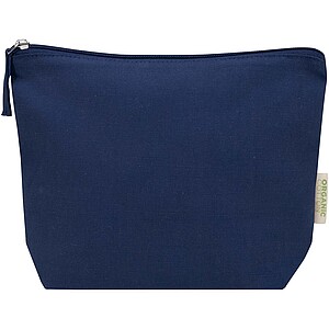 Odisha 180 g/m2 OCS organic toiletry bag 1L, navy