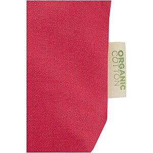Odisha 180 g/m2 OCS organic toiletry bag 1L, red