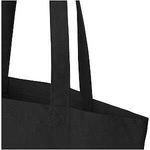 Odisha 180 g/m2 OCS organic wide bottom tote bag 11L, black