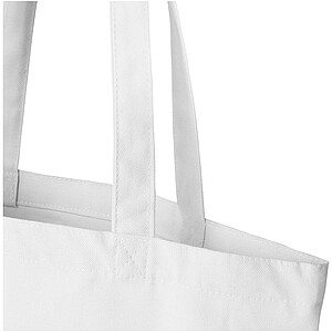 Odisha 180 g/m2 OCS organic wide bottom tote bag 11L, white