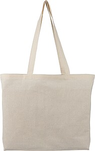 Oeko-Tex® cotton (140 gsm) shopping bag Isak, khaki