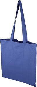 Oeko-Tex cotton (140 gsm) shopping bag Kenneth, blue