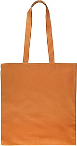 Oeko-Tex cotton (140 gsm) shopping bag Kenneth, orange