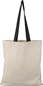 Oeko-Tex® cotton (140 gsm) shopping bag Maris, black