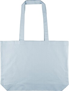 Oeko-Tex® cotton (140 gsm) shopping bag Tarin, pastel blue