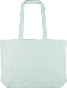 Oeko-Tex® cotton (140 gsm) shopping bag Tarin, pastel green