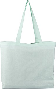Oeko-Tex® cotton (140 gsm) shopping bag Tarin, pastel green