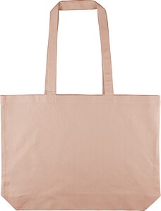 Oeko-Tex® cotton (140 gsm) shopping bag Tarin, peach