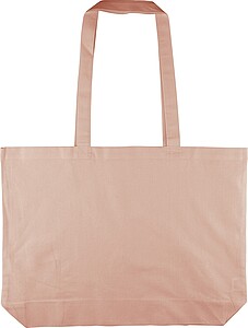 Oeko-Tex® cotton (140 gsm) shopping bag Tarin, peach