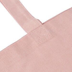 Oeko-Tex® cotton (140 gsm) shopping bag Tarin, peach