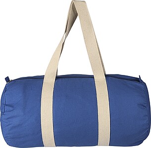 Oeko-Tex® cotton (180 gsm) duffle bag Rami, blue