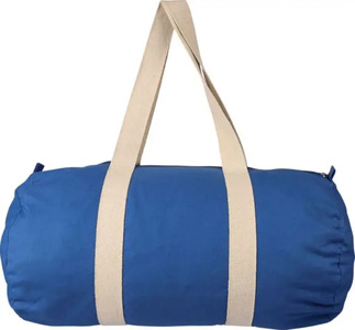 Oeko-Tex® cotton (180 gsm) duffle bag Rami, blue