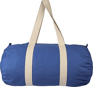 Oeko-Tex® cotton (180 gsm) duffle bag Rami, blue