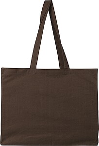 Oeko-Tex® cotton (180 gsm) shopping bag Malina, brown