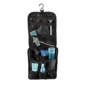 Office toiletry bag, black