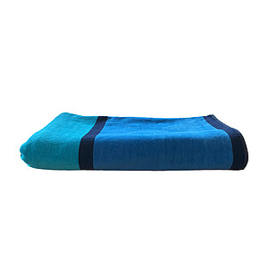 OLIMA „TURQUOISE WAVE” BEACH VELOUR TOWEL