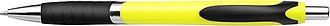 Olympic pen with blue ink.Orange