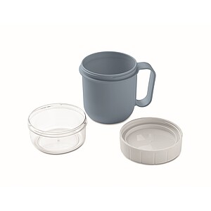 On the go cup in PP 450 ml, petrol