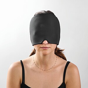 One size relief compress cap, black